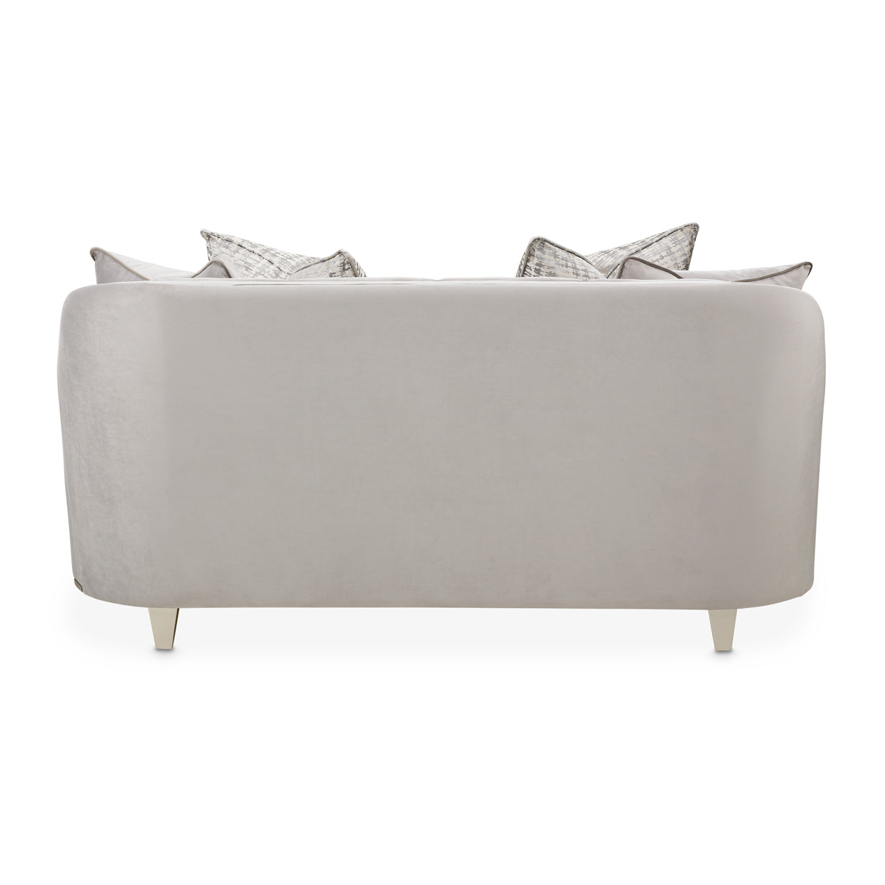 Roxbury Park Slate Velvet Loveseat - Ornate Home