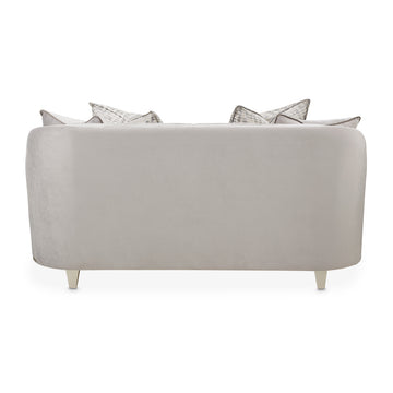 Roxbury Park Slate Velvet Loveseat - Ornate Home