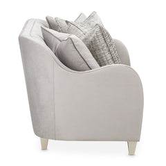 Roxbury Park Slate Velvet Loveseat - Ornate Home