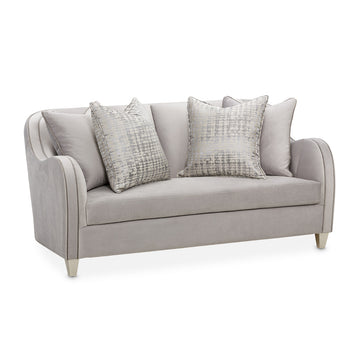 Roxbury Park Slate Velvet Loveseat - Ornate Home