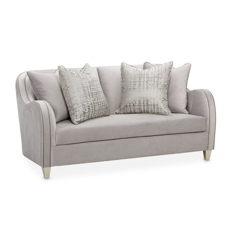 Roxbury Park Slate Velvet Loveseat - Ornate Home