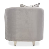Roxbury Park Slate Velvet Matching Chair - Ornate Home