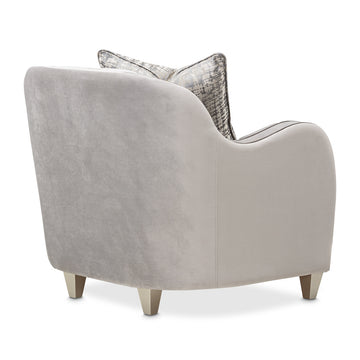 Roxbury Park Slate Velvet Matching Chair - Ornate Home