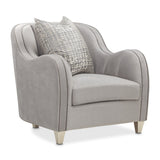 Roxbury Park Slate Velvet Matching Chair - Ornate Home
