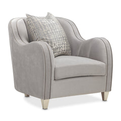 Roxbury Park Slate Velvet Matching Chair - Ornate Home