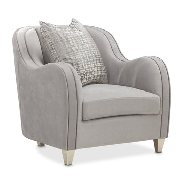 Roxbury Park Slate Velvet Matching Chair - Ornate Home