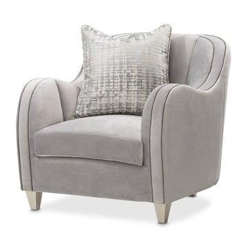 Roxbury Park Slate Velvet Matching Chair - Ornate Home