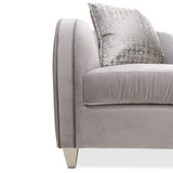 Roxbury Park Slate Velvet Matching Chair - Ornate Home