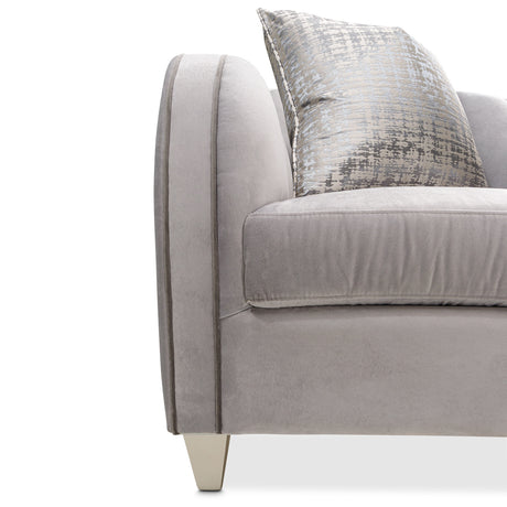 Roxbury Park Slate Velvet Matching Chair - Ornate Home