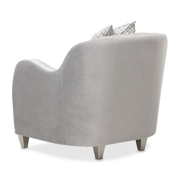 Roxbury Park Slate Velvet Matching Chair - Ornate Home