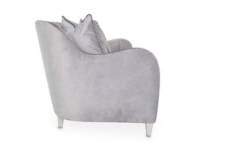 Roxbury Park Slate Velvet Sofa - Ornate Home