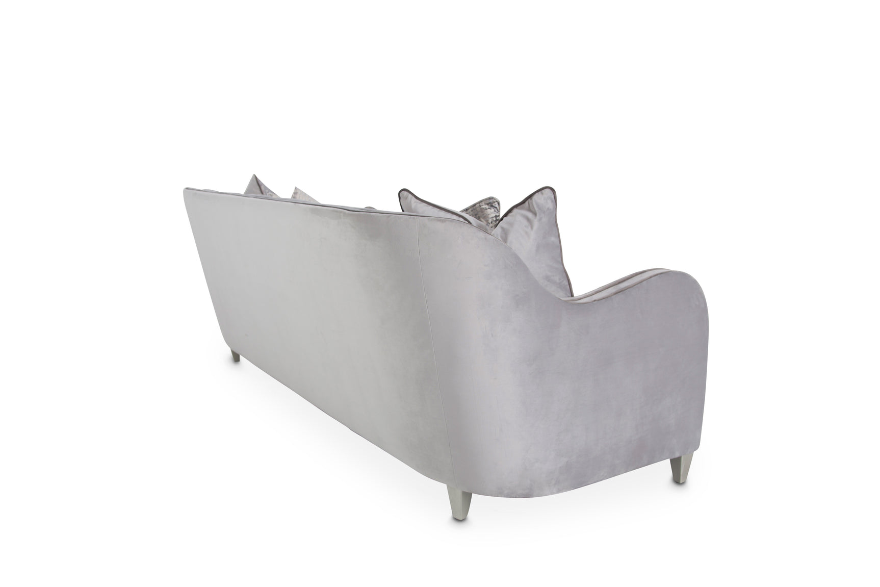 Roxbury Park Slate Velvet Sofa - Ornate Home