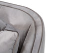Roxbury Park Slate Velvet Sofa - Ornate Home