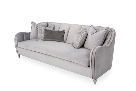 Roxbury Park Slate Velvet Sofa - Ornate Home