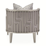 Roxbury Park Steel Gray Velvet Accent Chair - Ornate Home