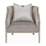 Roxbury Park Steel Gray Velvet Accent Chair - Ornate Home
