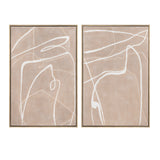 Roxbury Pink/White Canvas