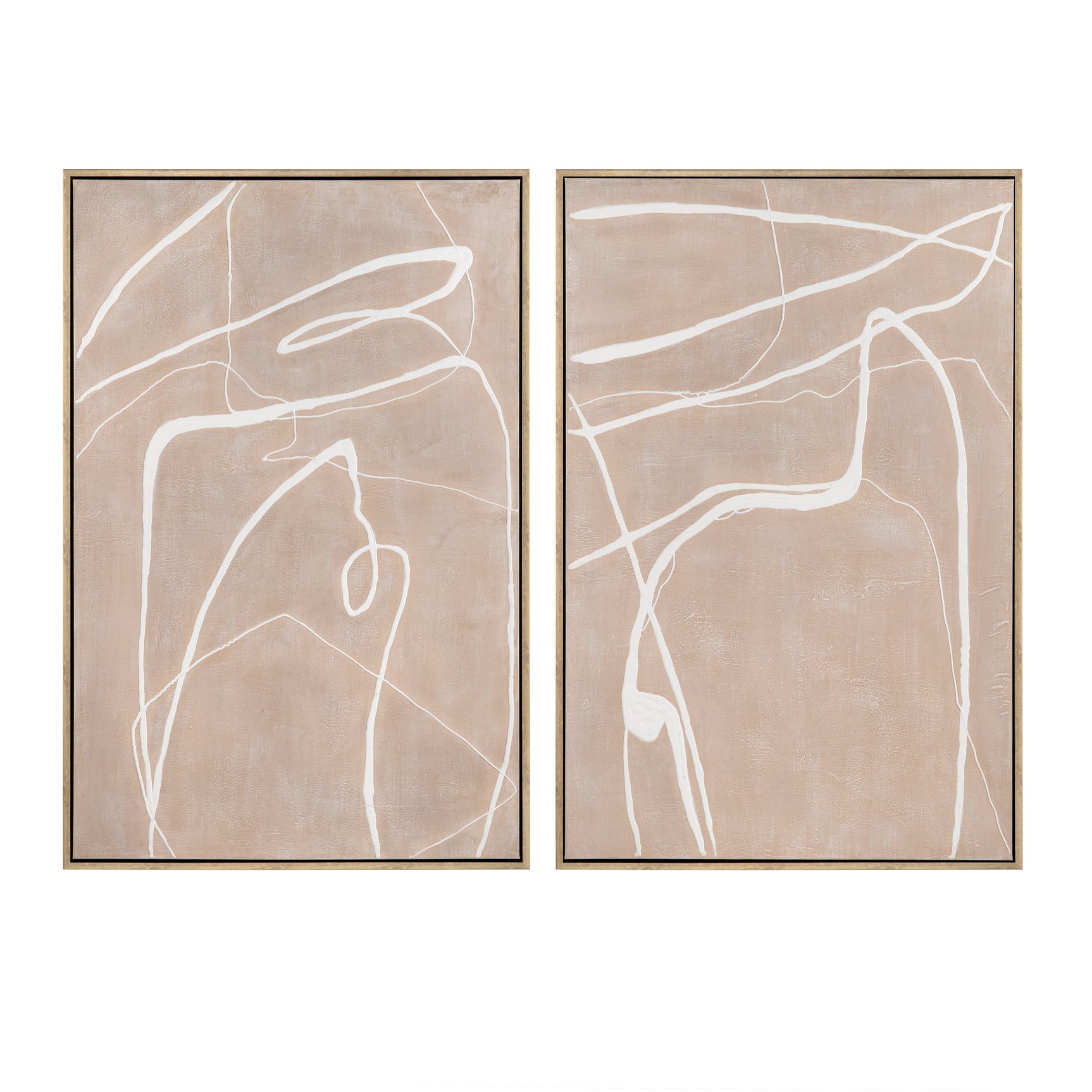 Roxbury Pink/White Canvas