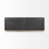 Roxdale Black/Gray Acid Wash Metal Sideboard - Ornate Home
