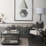 Roxdale Black/Gray Acid Wash Metal Sideboard - Ornate Home