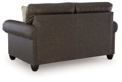 Roxmere Umber Loveseat - Ornate Home
