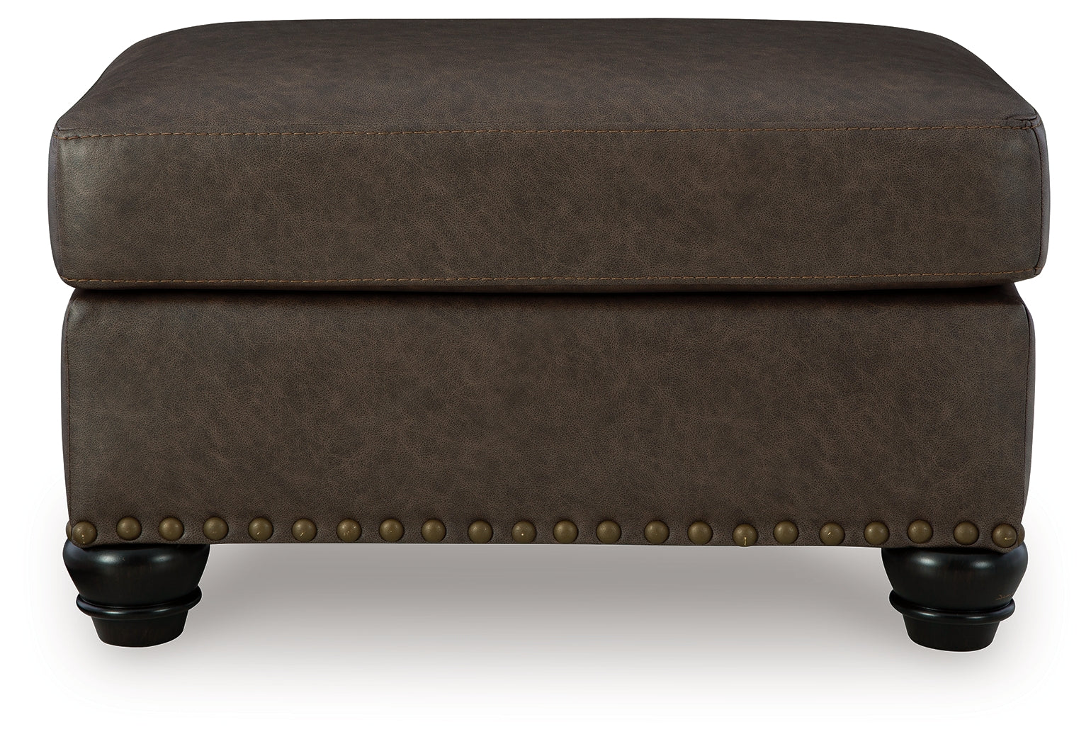 Roxmere Umber Ottoman - Ornate Home