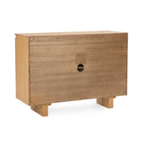 Roya Natural 2 Door Cabinet - Ornate Home