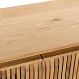 Roya Natural 2 Door Cabinet - Ornate Home