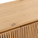 Roya Natural 4 Door Cabinet - Ornate Home