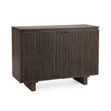 Roya Toasted Brown 2 Door Cabinet - Ornate Home
