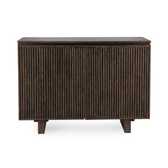 Roya Toasted Brown 2 Door Cabinet - Ornate Home