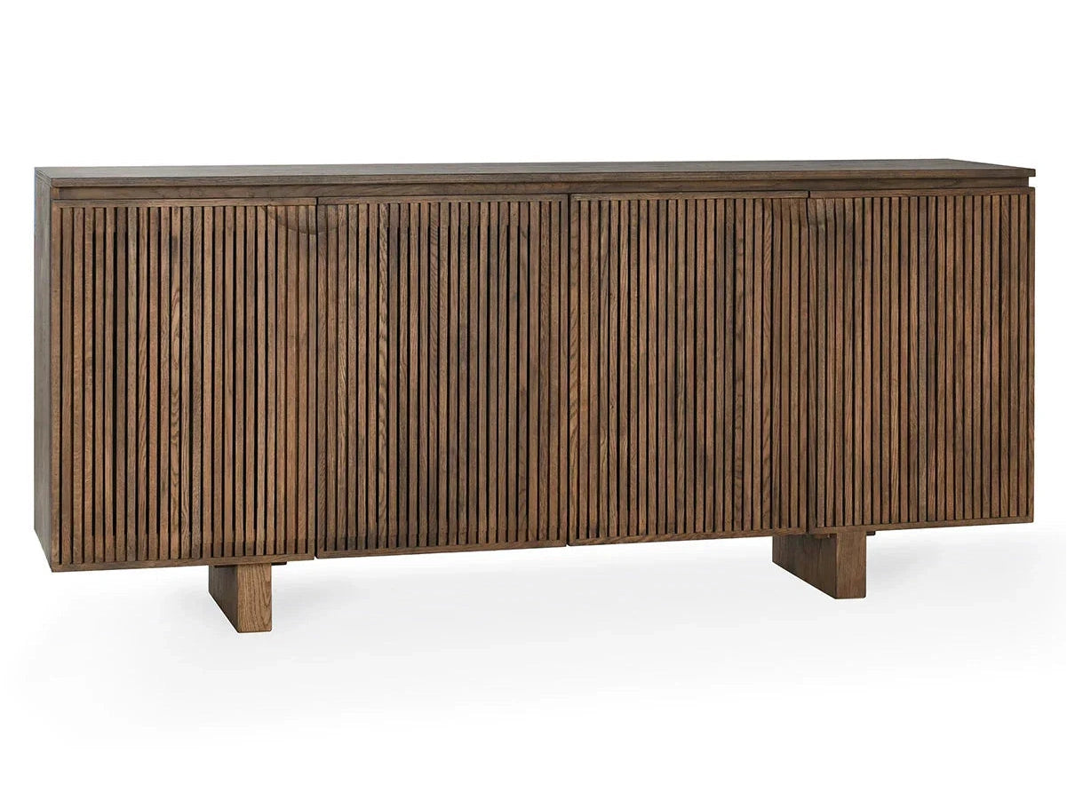 Roya Toasted Brown Cabinet - Ornate Home