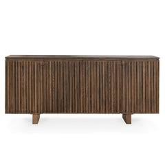 Roya Toasted Brown Cabinet - Ornate Home