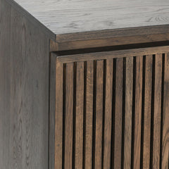 Roya Toasted Brown Cabinet - Ornate Home