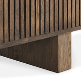 Roya Toasted Brown Cabinet - Ornate Home