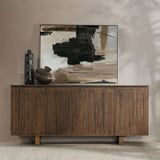 Roya Toasted Brown Cabinet - Ornate Home