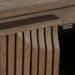Roya Toasted Brown Cabinet - Ornate Home