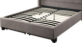 Royal Dolphin Linen King Tufted Platform Storage Bed
