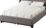 Royal Dolphin Linen Queen Tufted Platform Storage Bed - Ornate Home