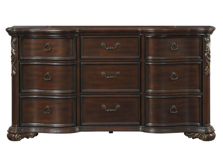 Royal Highlands Dark Cherry Dresser - Ornate Home