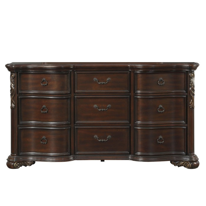 Royal Highlands Dark Cherry Dresser - Ornate Home