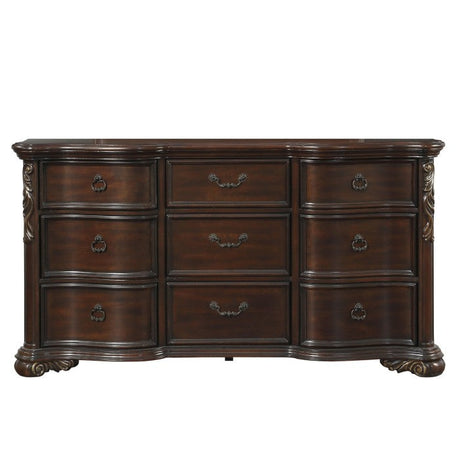 Royal Highlands Dark Cherry Dresser - Ornate Home