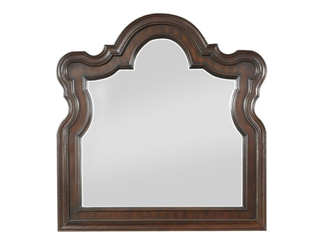 Royal Highlands Dark Cherry Mirror - Ornate Home