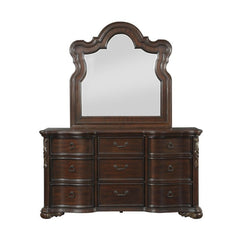 Royal Highlands Dark Cherry Mirror - Ornate Home