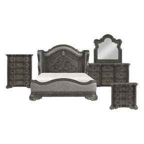 Royal Highlands Gray 5pc Bedroom Set
