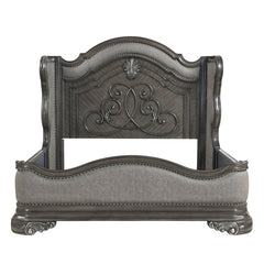 Royal Highlands Gray 5pc Bedroom Set - Ornate Home