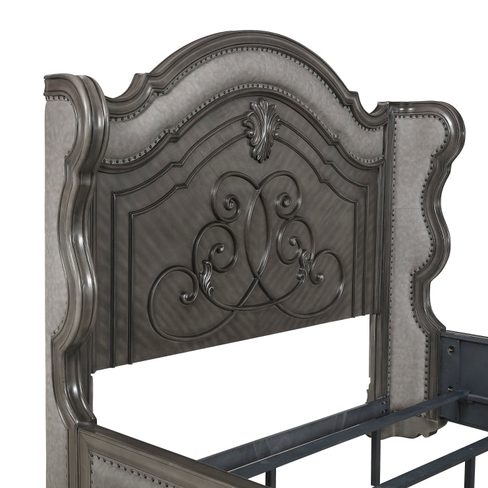 Royal Highlands Gray 5pc Bedroom Set
