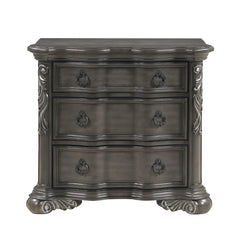 Royal Highlands Gray 5pc Bedroom Set - Ornate Home