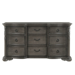 Royal Highlands Gray 5pc Bedroom Set - Ornate Home