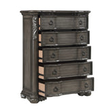 Royal Highlands Gray 5pc Bedroom Set